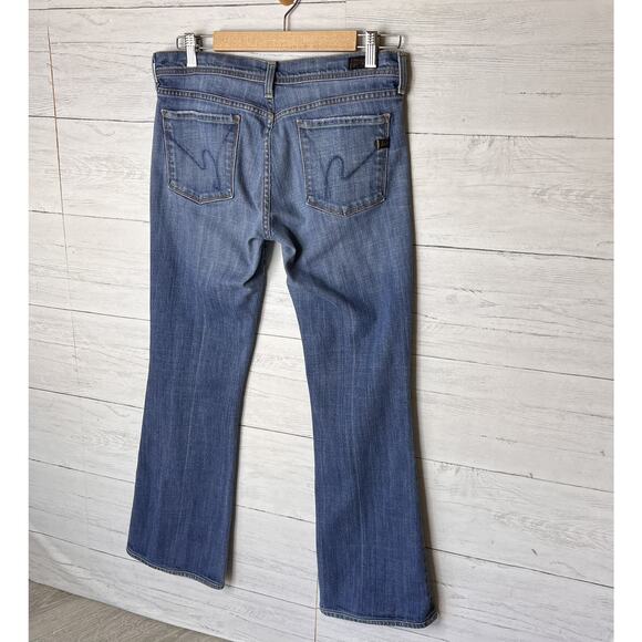 Citizens of Humanity Jeans Womens Size 30 Ingrid #001 Low Waist Flair Boot Cut - Picture 12 of 16